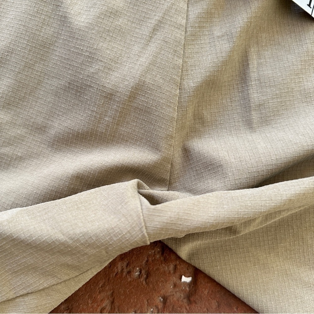 Hurley khaki cream men's shorts size 30 lightweight zip fly with pockets - Picture 11 of 16